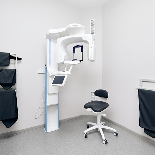 Cone beam scanner in dental office