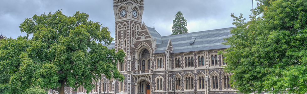 Building on university campus